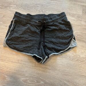 Athletic Works Charcoal and Light Gray Women's Shorts